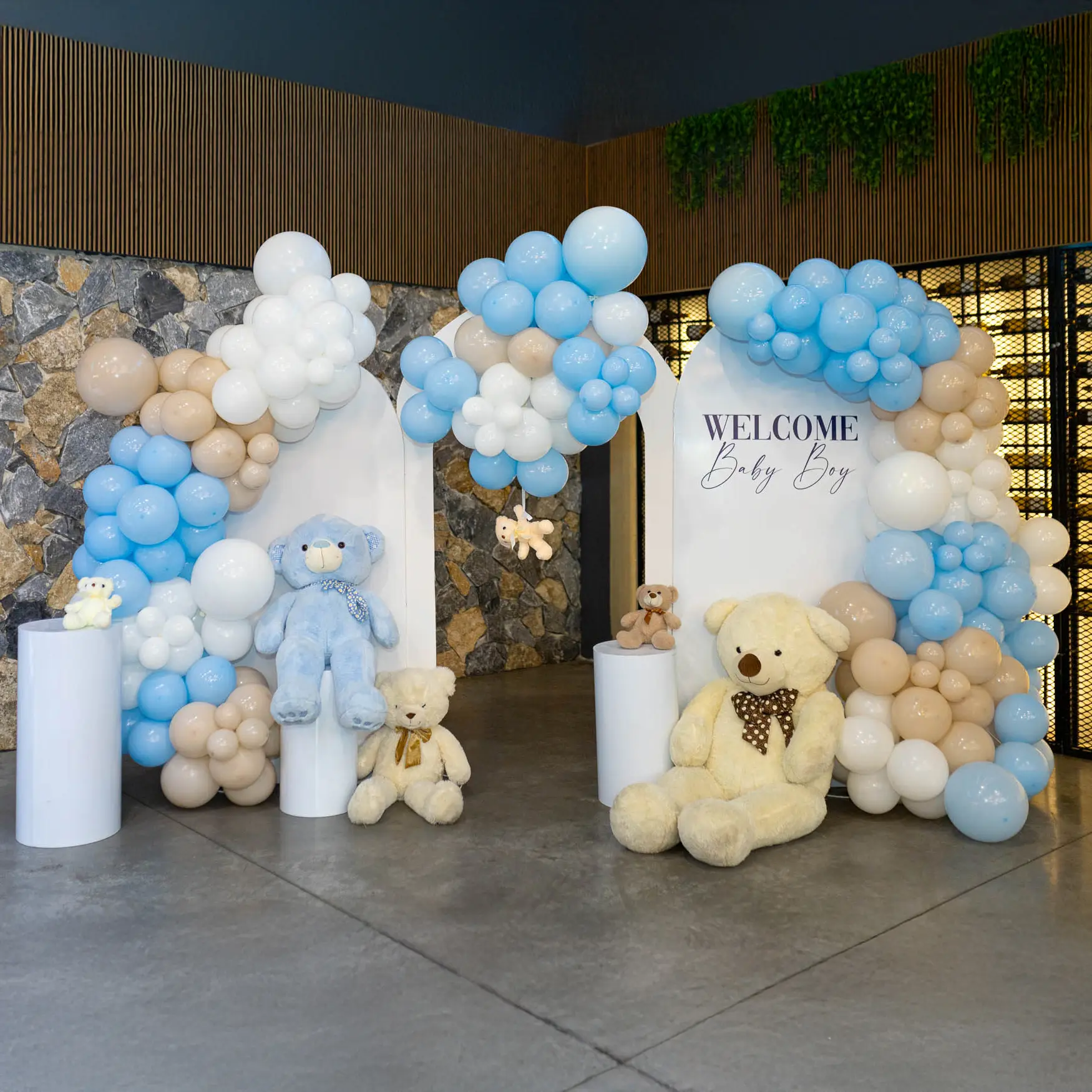 הכל - עיצוב בלונים לאירוע (A-5 Blue)